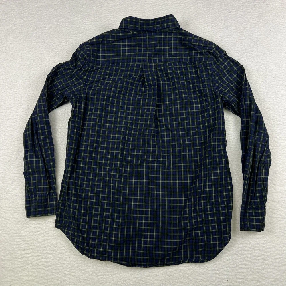 Ralph Lauren Shirt Youth Large Plaid Button Down Long Sleeve Classic Casual